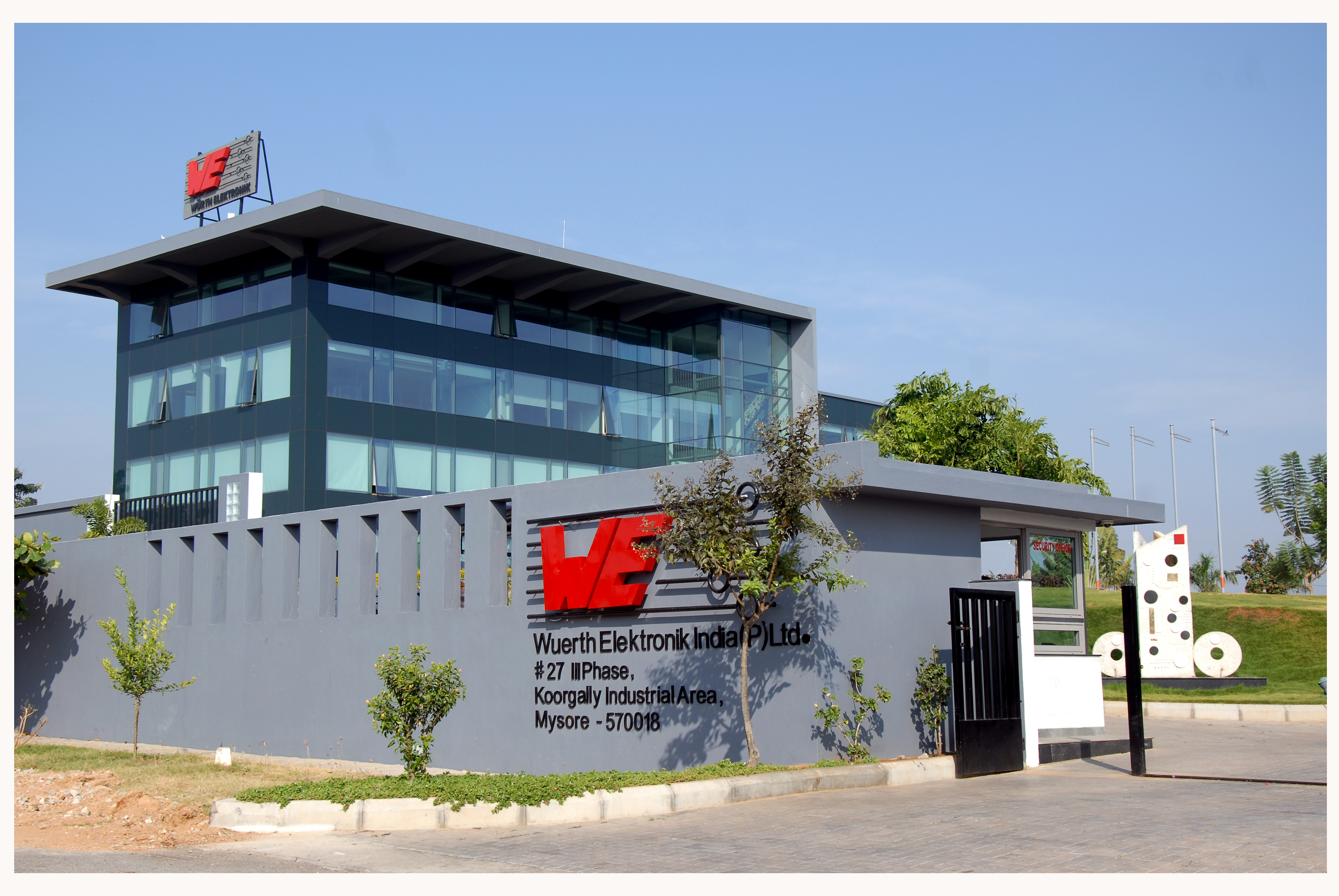 Würth Elektronik India Standort Gebäude Würth Elektronik India